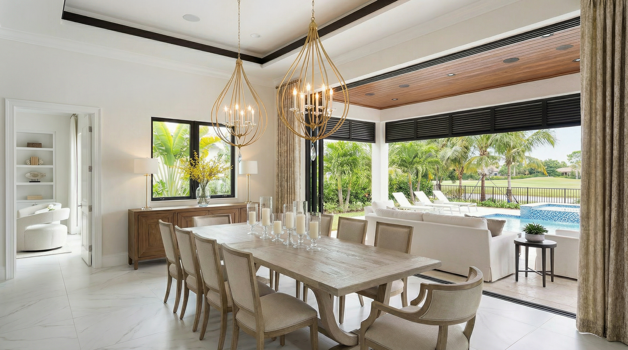 Teardrop Chandelier