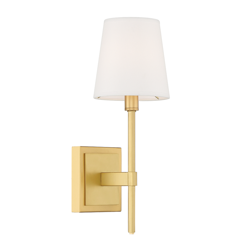 Brass 1 Light Wall Sconce