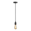 Mariana Home - Trident 1 Lt Mini Pendant - Black