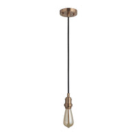 Mariana Home - Trident 1 Lt Mini Pendant - Brass