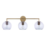 Gallagher 3 Light Vanity - Aged Brass