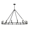 Mariana Home - Lancelot 16 Light Chandelier - Black
