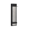 Alpine Large LED Outdoor Wall Lamp - Black Finish