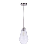 Mariana Home - Nimbus 1 Light Pendant - Satin Nickel