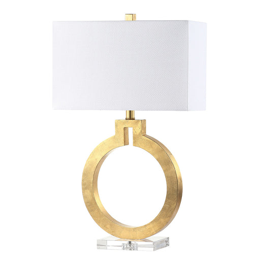 Arabesque Gold Leaf Table Lamp