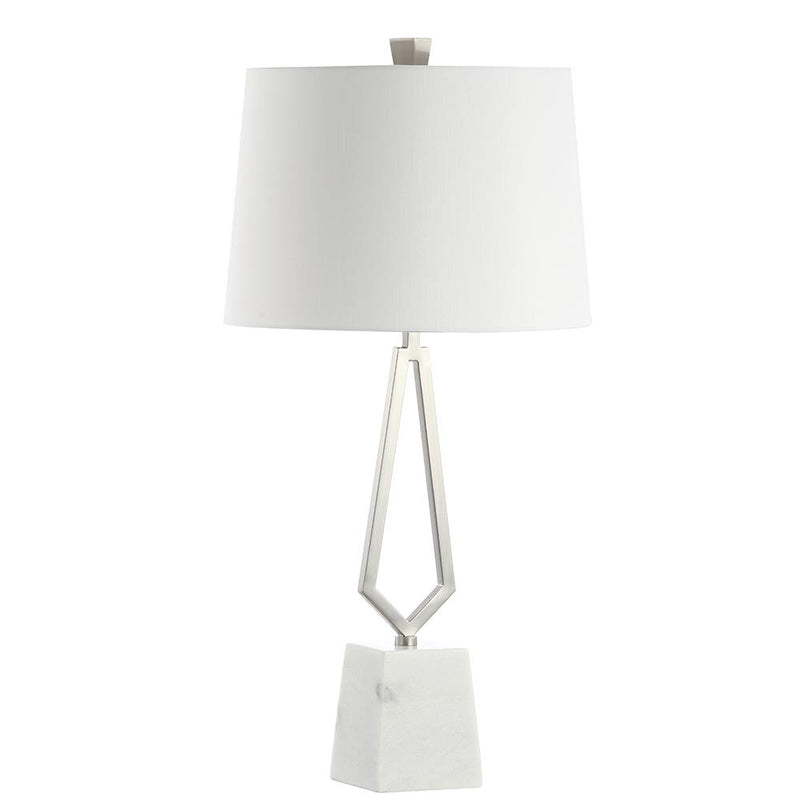 Anabelle Table Lamp - Satin Nickel