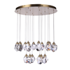 Brass 18 Light LED Chandelier