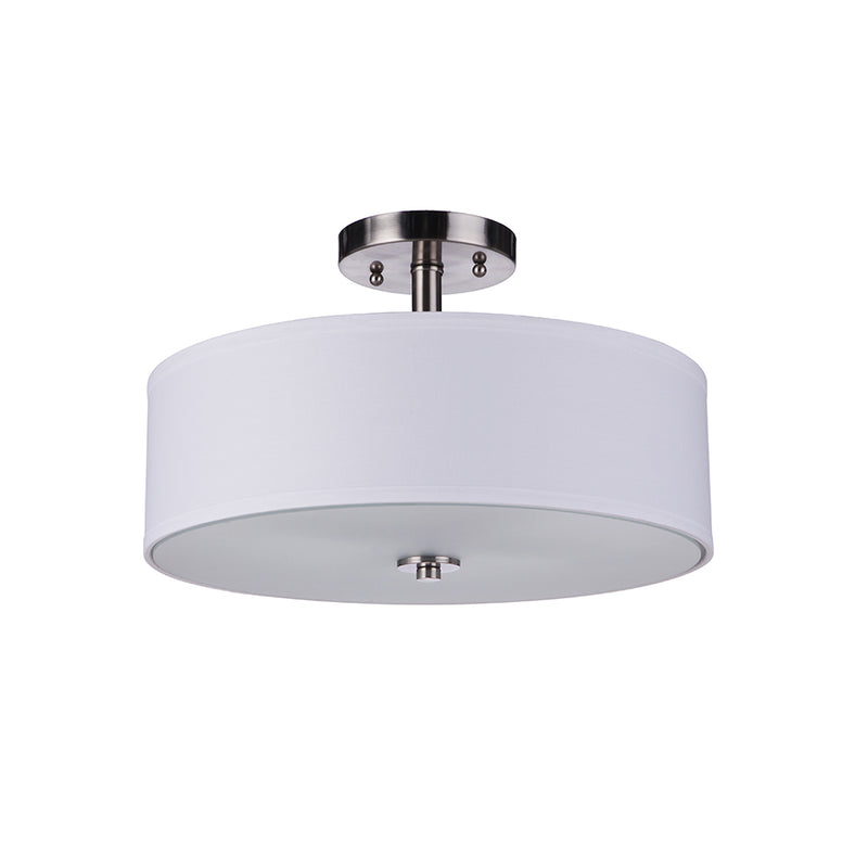 Mariana Home - Amie Four Light Semi Flush - Satin Nickel