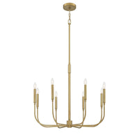 Mariana Home - Beverly 8 Lt Chandelier - Brass