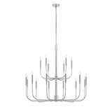 Mariana Home - Beverly 18 Lt Chandelier - Polished Nickel