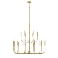 Mariana Home - Beverly 18 Lt Chandelier - Brass