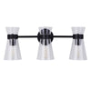 Mariana Home - Alicia 3 Light Vanity - Black
