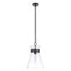 Mariana Home - Amelia 1 Light Pendant - Black