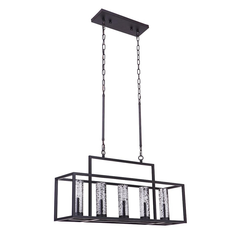 Mariana Home - Bolivia 5 Lt Island Pendant - Black