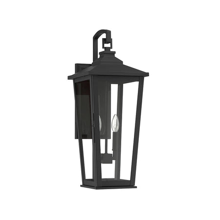 Alpine Large LED Outdoor Wall Lamp - Black