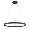 Black LED Ring Chandelier