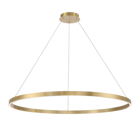 Jolie 5 Light Linear Pendant - Brass