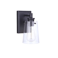 Mariana Home - Mia 1 Light Wall Sconce - Black
