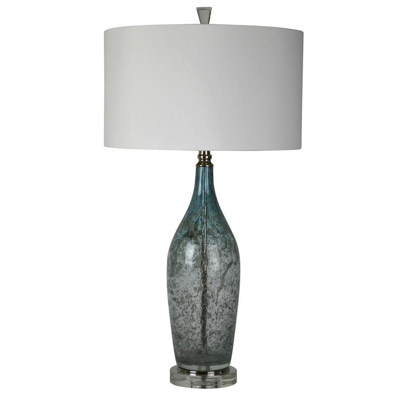 Mariana Home - Deidra One Light Table Lamp - Blue Art Glass - 130034