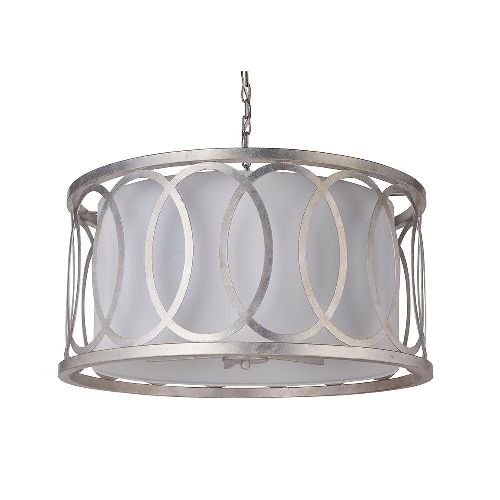 Mariana Home - Wysteria Pendant - Silver Leaf Finish - 252614