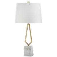 Mariana Home - Anabelle Table Lamp - Antique Brass Finish - Marble Base - 320023