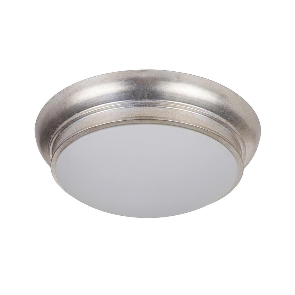 Classic 15in Flush Mount - Satin Nickel Finish